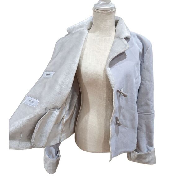 Juliano Celini Women's Suede Faux Leather Jacket Size XL - Picture 5 of 11